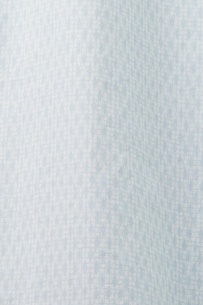 Katoenen overhemd met print en een relaxed fit, WHITE, detail image number 4