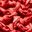 Crossbody-tas van geweven stro, ORANGE RED, swatch