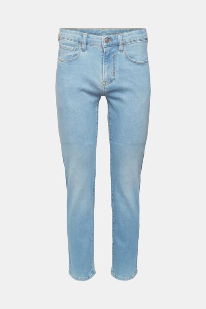 Slim fit-jeans, BLUE LIGHT WASHED, overview