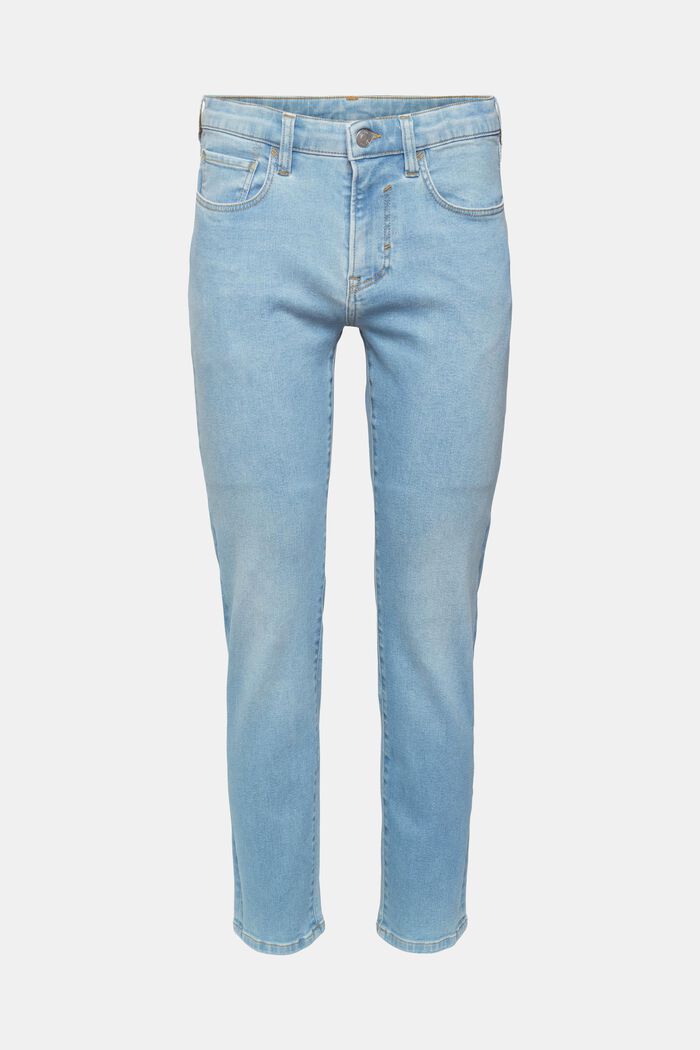 Slim fit-jeans, BLUE LIGHT WASHED, detail image number 7