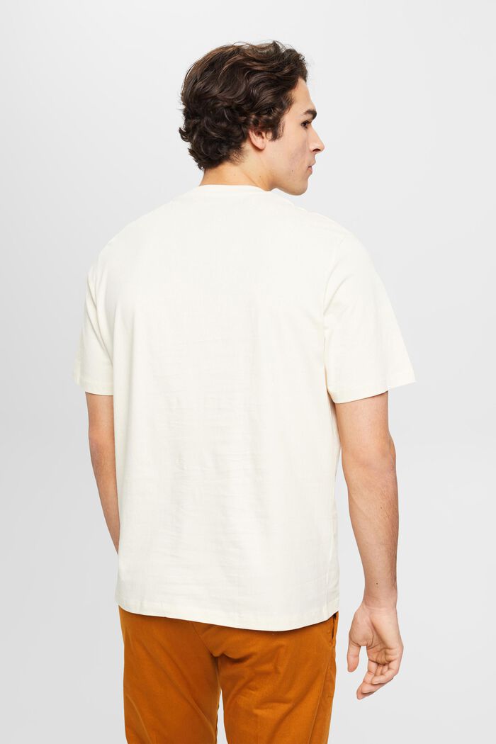 Katoenen T-shirt met relaxed model en print op de voorkant, ICE, detail image number 3