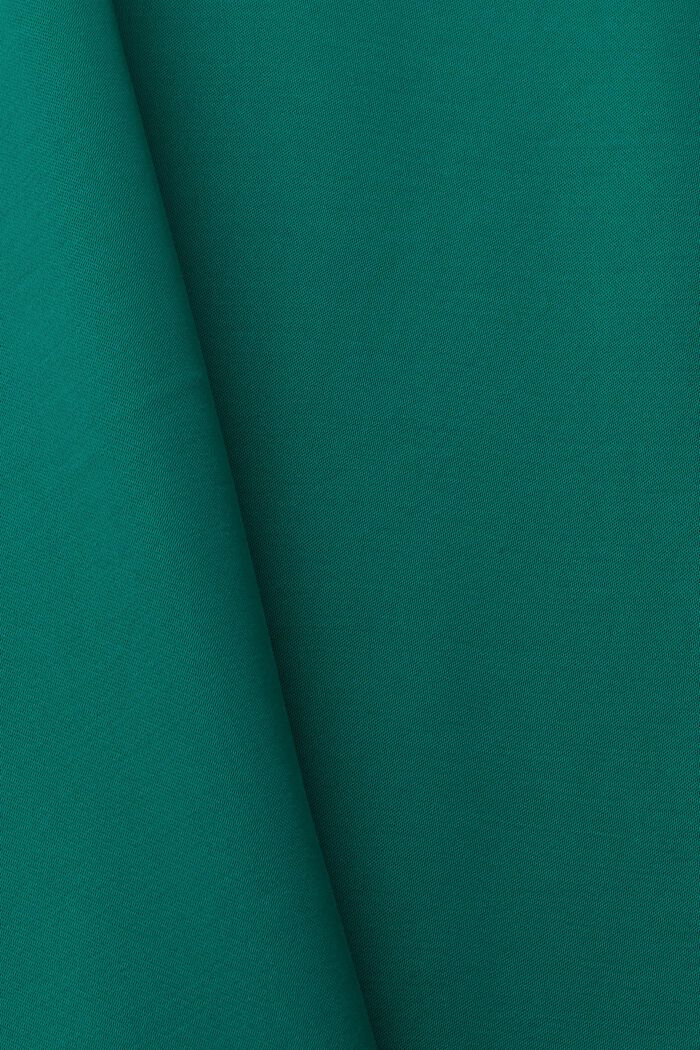Satijnen midi-jurk, EMERALD GREEN, detail image number 5