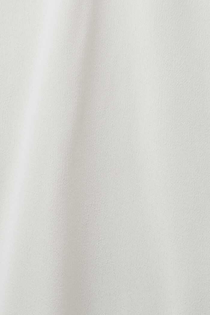 Basic blouse met V-hals, OFF WHITE, detail image number 5