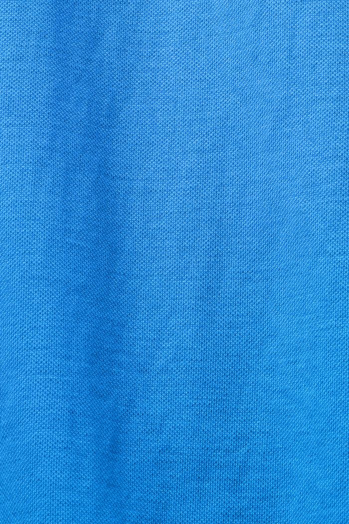 Mouwloze blouse, BRIGHT BLUE, detail image number 5