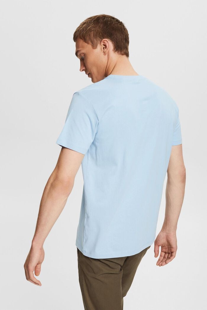 Jersey T-shirt met print, LIGHT BLUE, detail image number 3