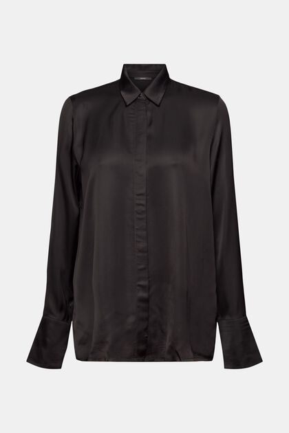 Blouses woven, NEW BLACK, overview