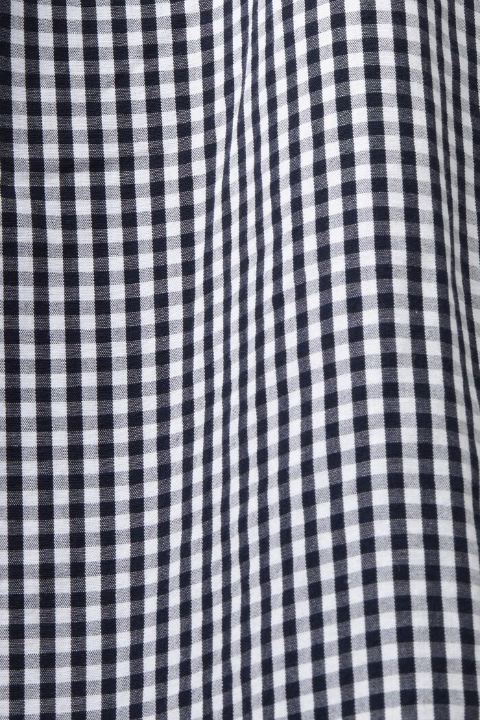 Vichy-buttondownshirt, 100% katoen, NAVY, detail image number 4