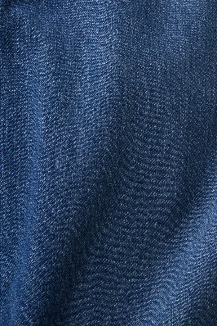 Dad fit jeans van duurzaam katoen, BLUE MEDIUM WASHED, detail image number 1
