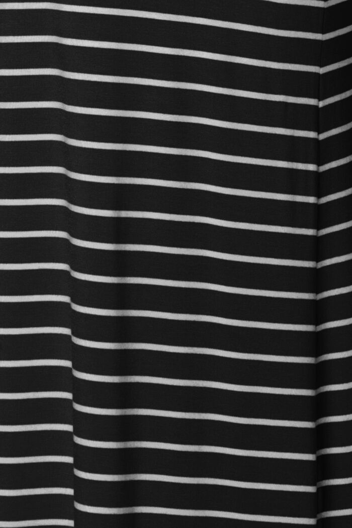 Jersey jurk met voedingsfunctie, LENZING™ ECOVERO™, BLACK INK, detail image number 4