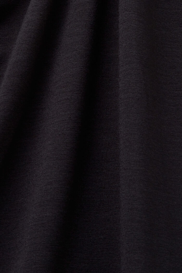 Jersey jurk, LENZING™ ECOVERO™, ANTHRACITE, detail image number 5