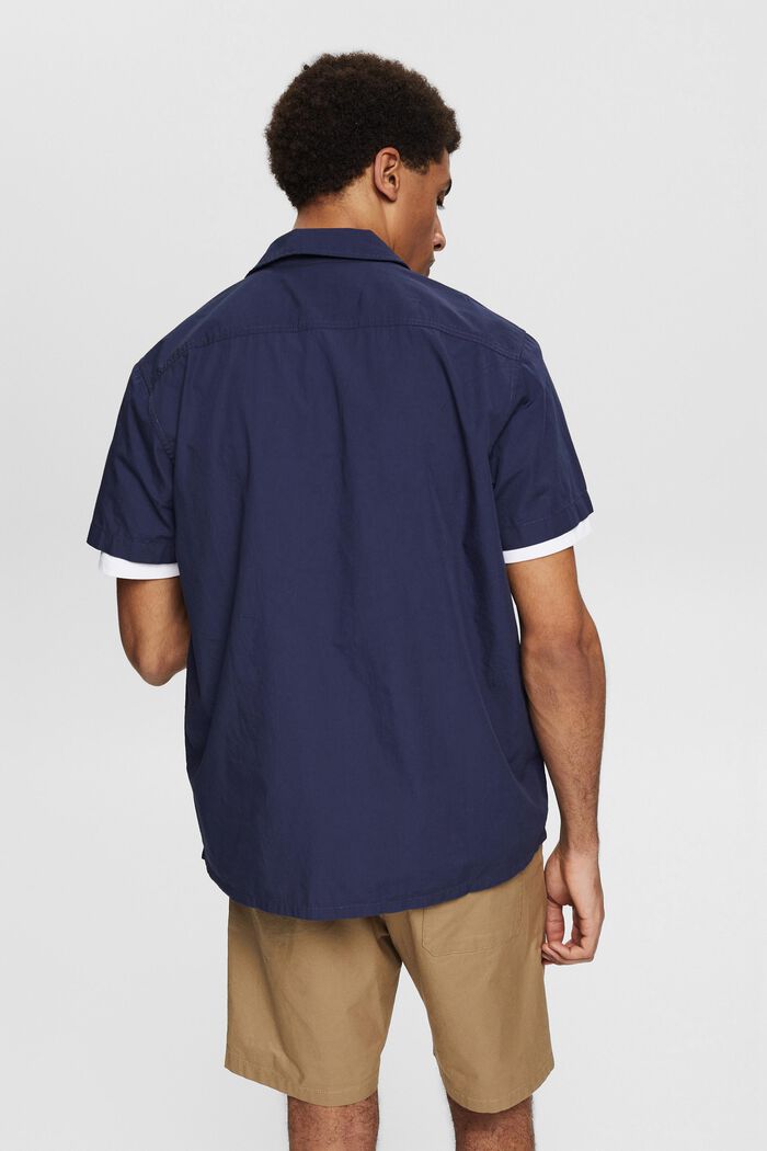 Overhemd met borstzakken, NAVY, detail image number 3