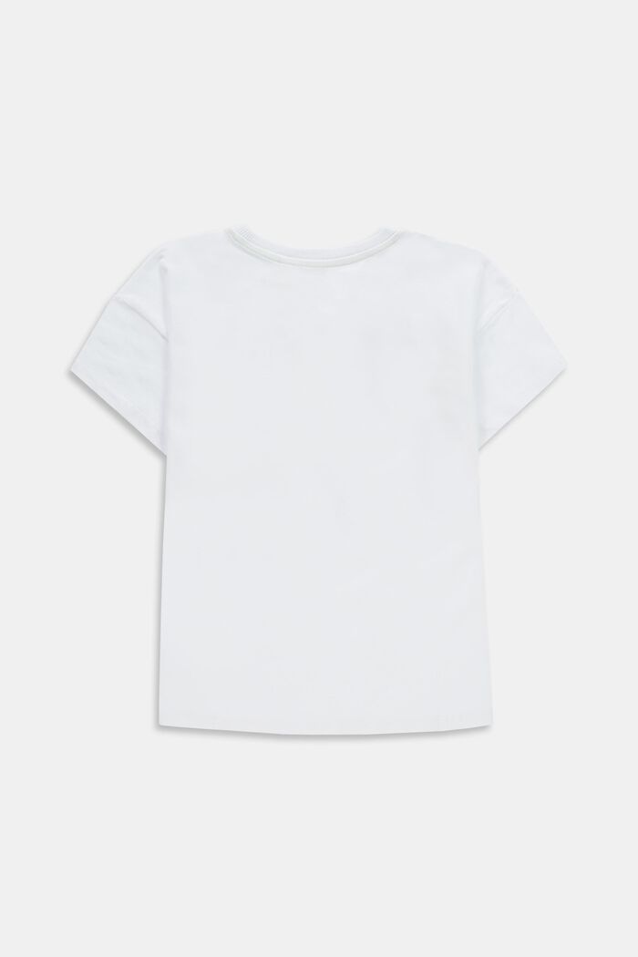T-shirt met print, WHITE, detail image number 1