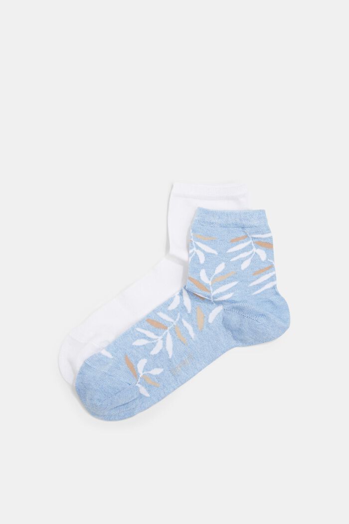 Socks, BLUE/WHITE, overview