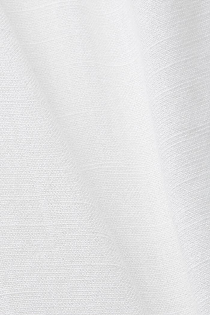 Mouwloze blouse, WHITE, detail image number 4