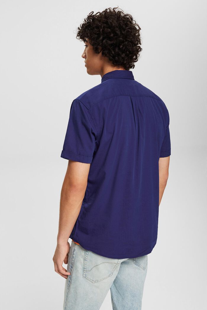 Overhemd met korte mouwen, DARK BLUE, detail image number 4