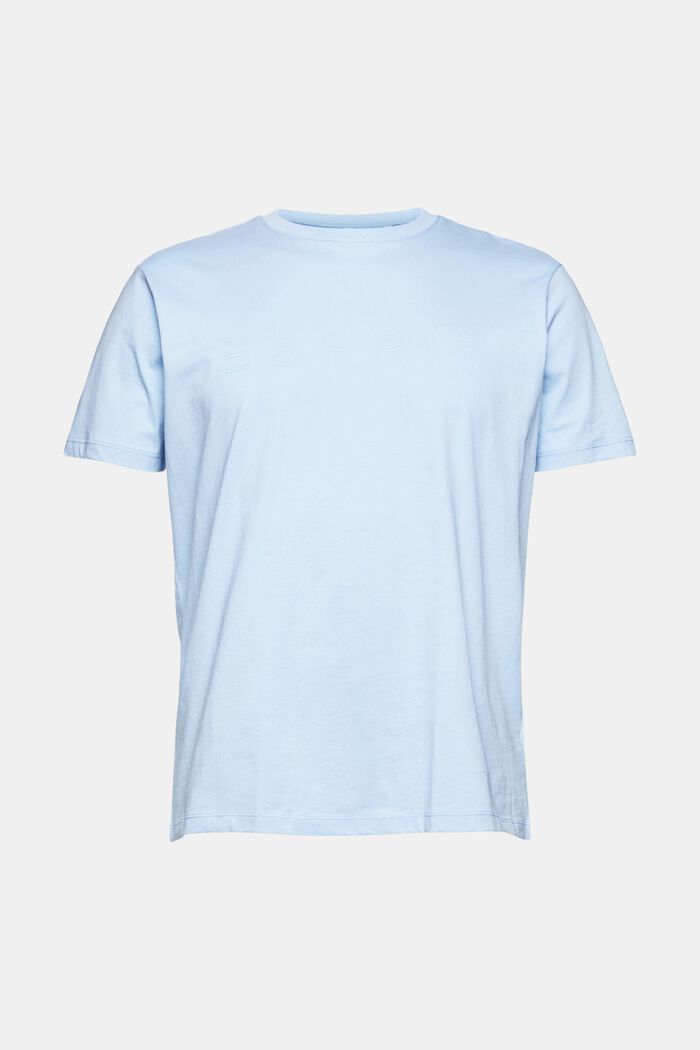 Jersey T-shirt met logoprint, LIGHT BLUE, detail image number 5