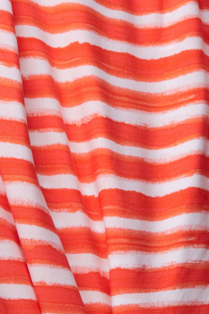 Strapless jurk van LENZING™ ECOVERO™, CORAL, detail image number 6