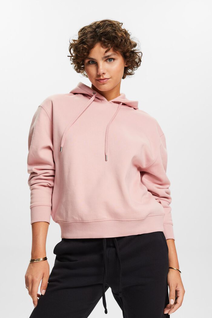 Gerecycled: oversized hoodie, OLD PINK, detail image number 0