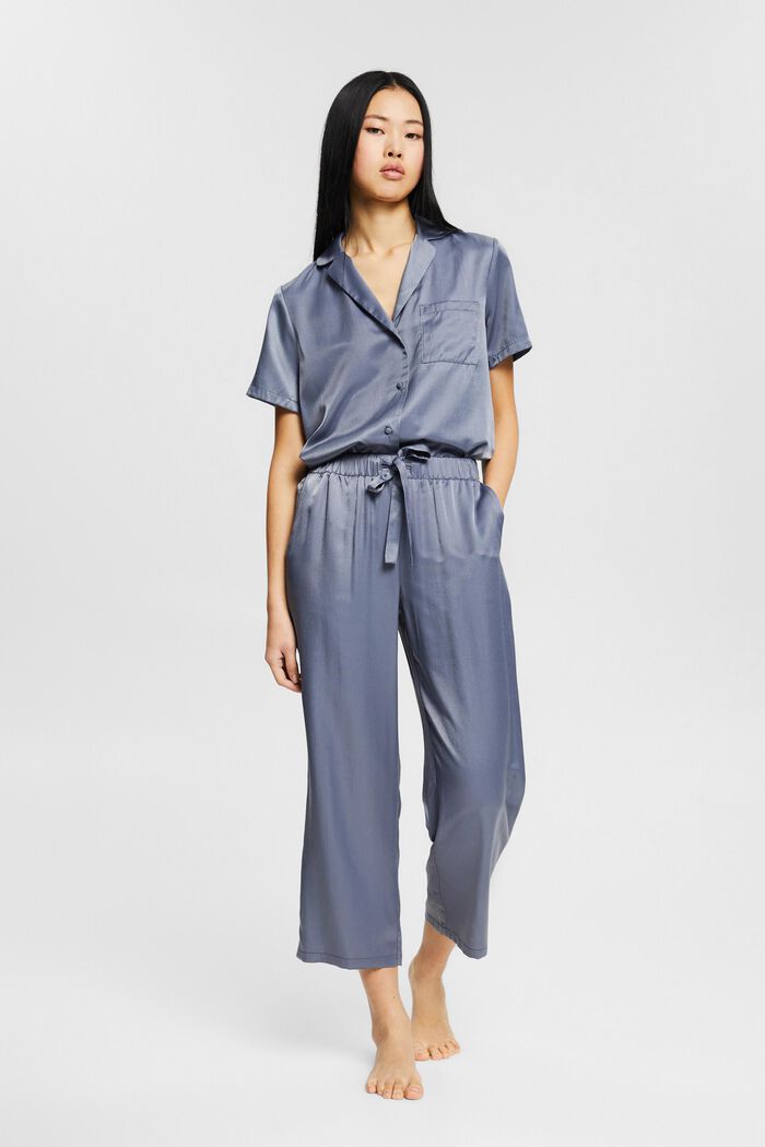 Pyjamabroek, GREY BLUE, detail image number 1