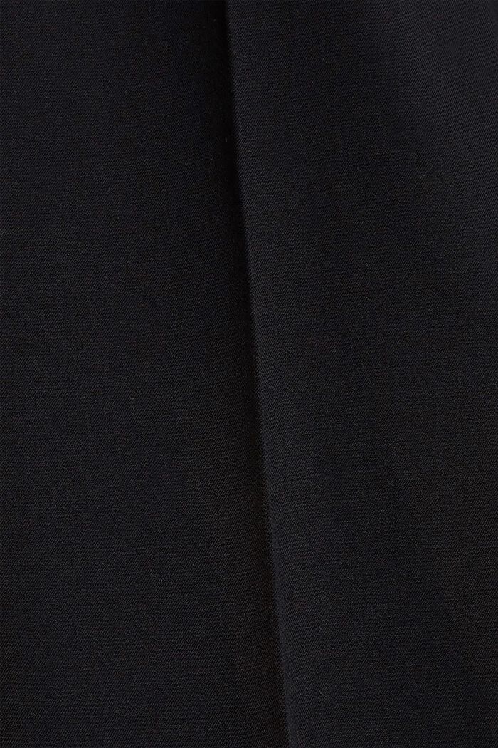 Stretchbroek van een katoenmix, BLACK, detail image number 4