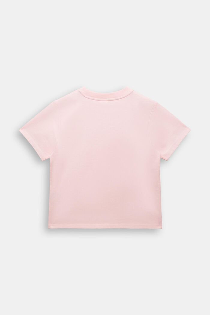 Grafisch T-shirt van katoen-jersey, PASTEL PINK, detail image number 3