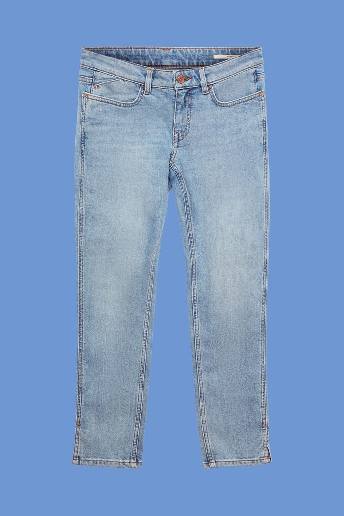 Capri-jeans, BLUE BLEACHED, detail image number 7