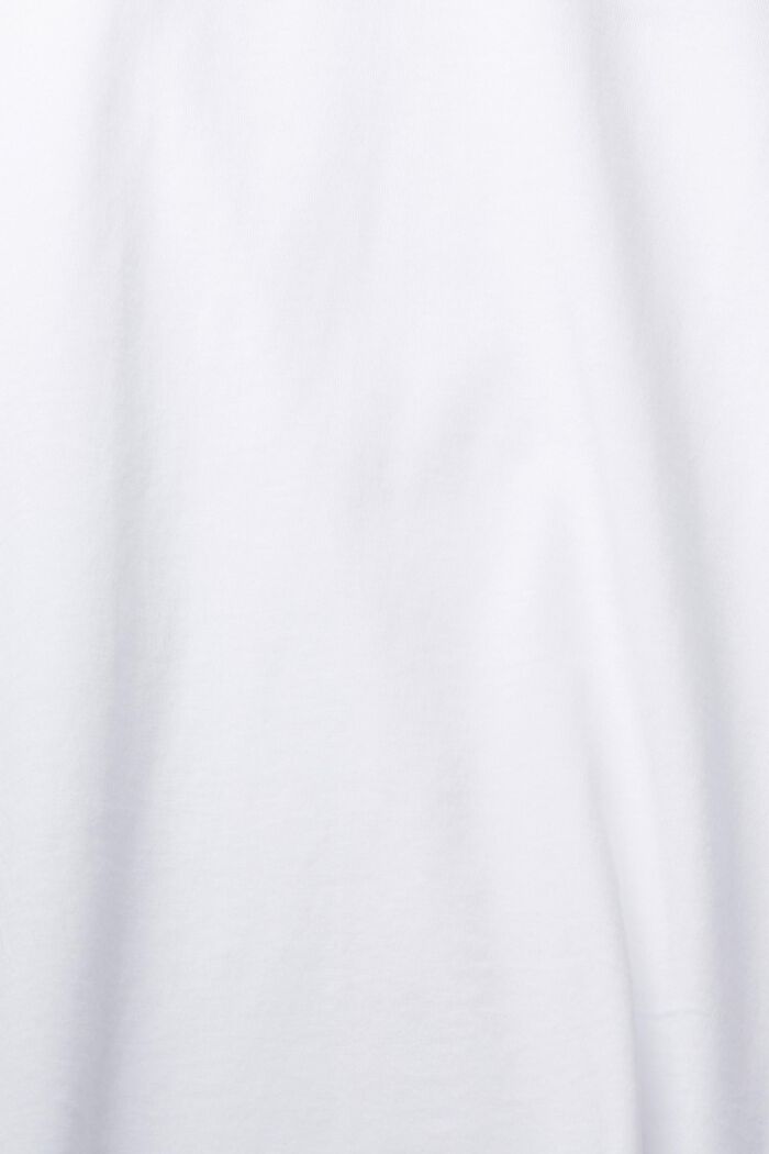 Jersey T-shirt, 100% katoen, WHITE, detail image number 1
