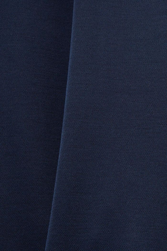 Pull-on broek met wijde pijpen en permanente vouw, NAVY, detail image number 5
