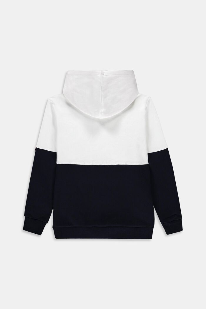 Reflecterende colour block-hoodie, NAVY, detail image number 1