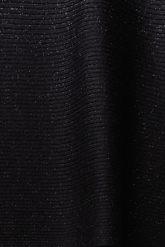 Sweaters, BLACK, detail image number 5
