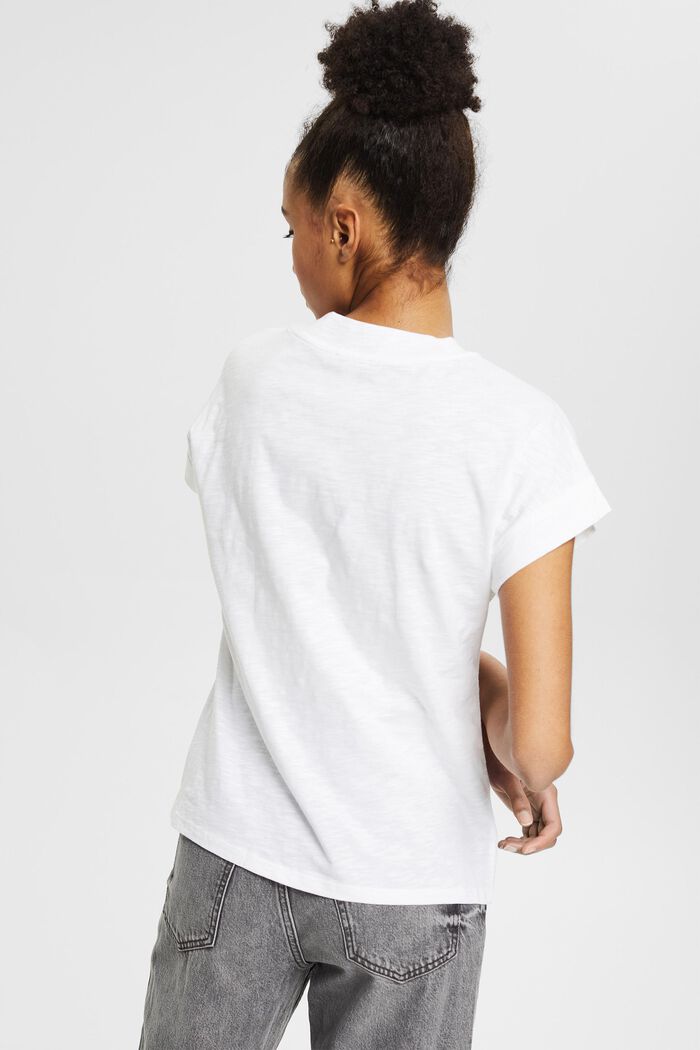 T-shirt van 100% organic cotton, WHITE, detail image number 3