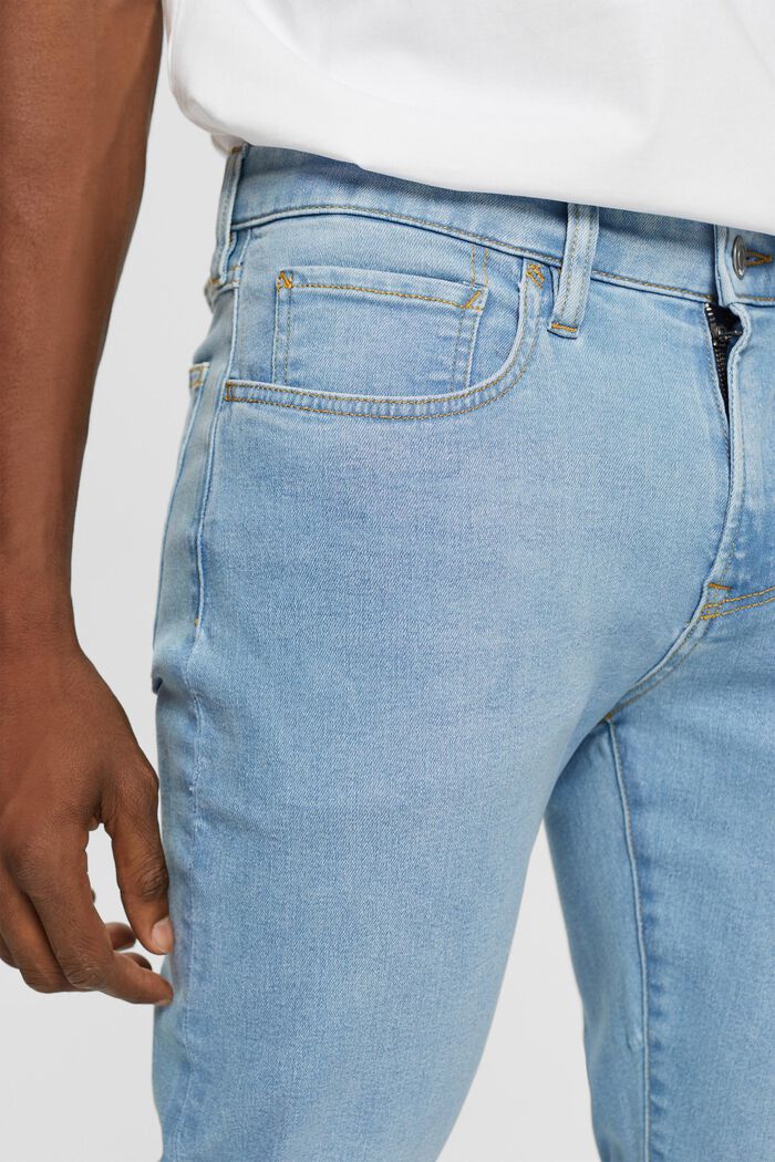 Slim fit-jeans, BLUE LIGHT WASHED, detail image number 3