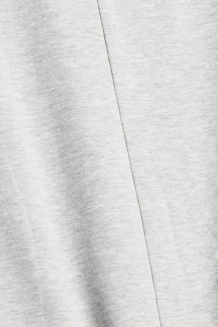 Sweatshirt van een katoenmix, LIGHT GREY, detail image number 3