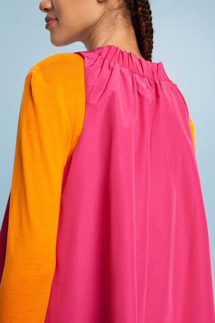 Mini-jurk in A-lijn, PINK FUCHSIA, detail image number 3