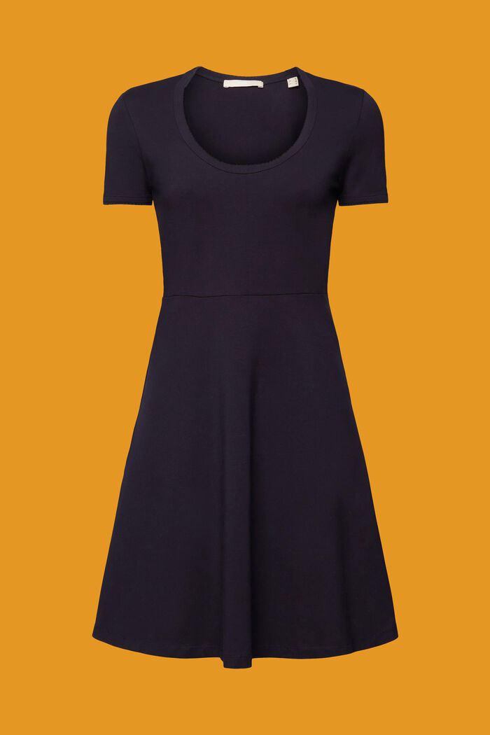 Mini-jurk van jersey, NAVY, detail image number 6