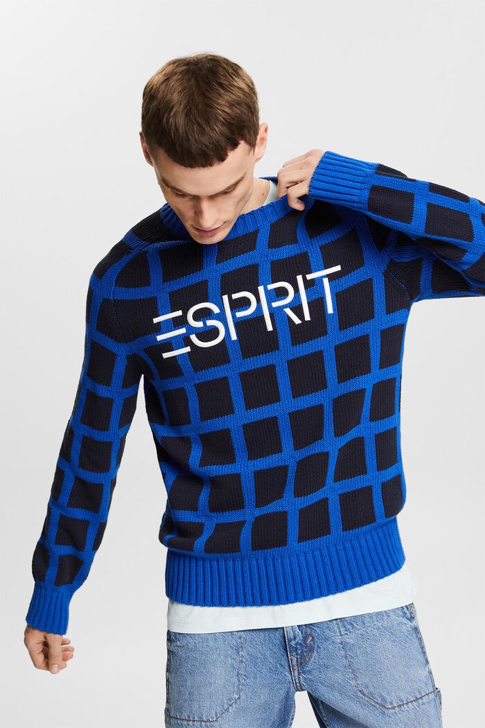 Sweaters, BRIGHT BLUE, detail image number 4
