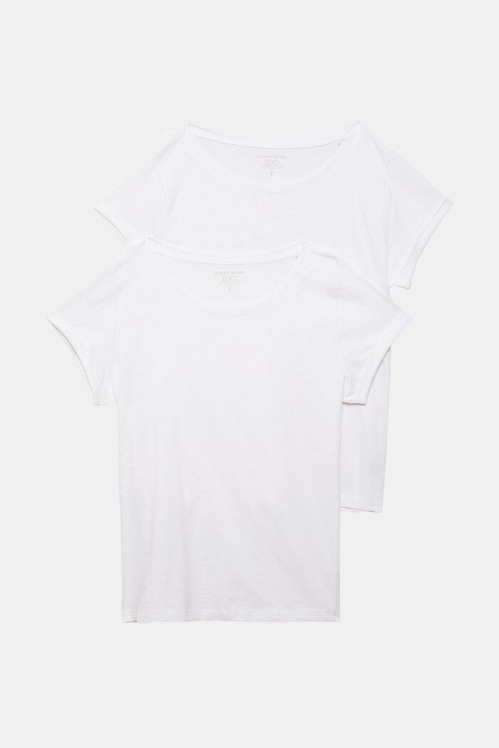Set van 2 basic T- shirts, organic cotton