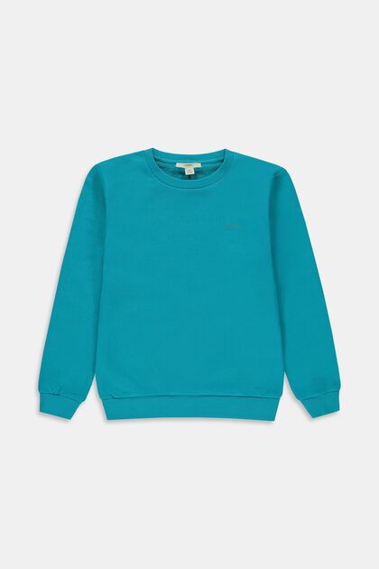 Sweatshirts, AQUA GREEN, overview