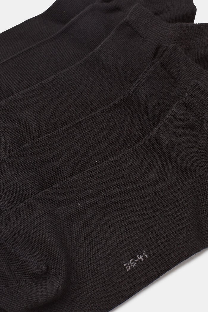 Set van vijf paar sokken van een katoenmix, BLACK, detail image number 2