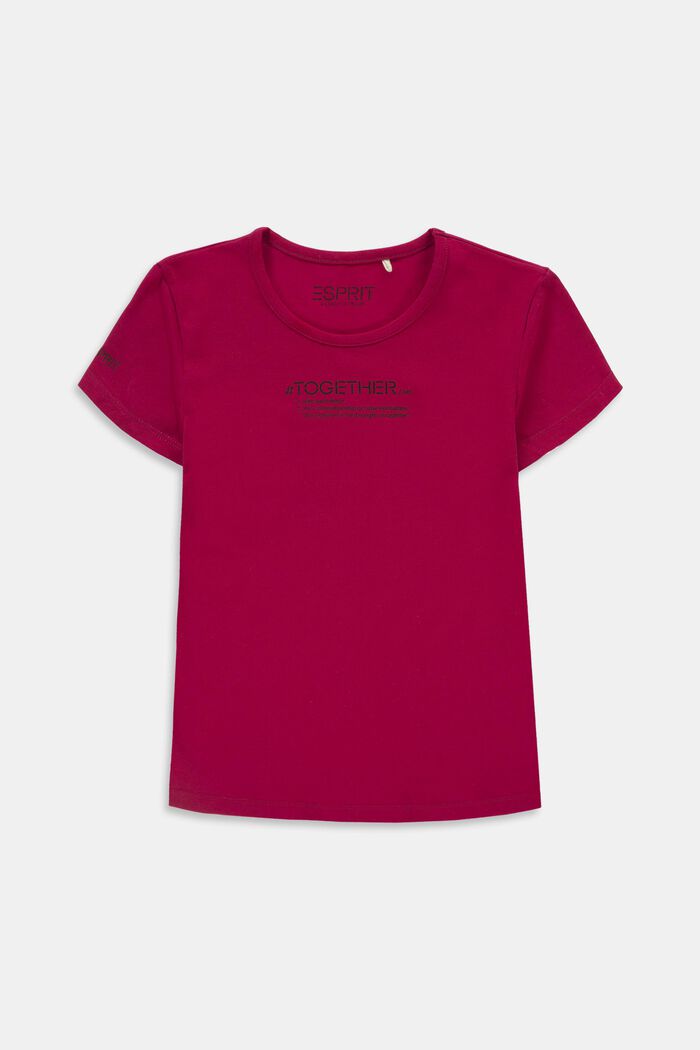 T-Shirts, BERRY RED, overview