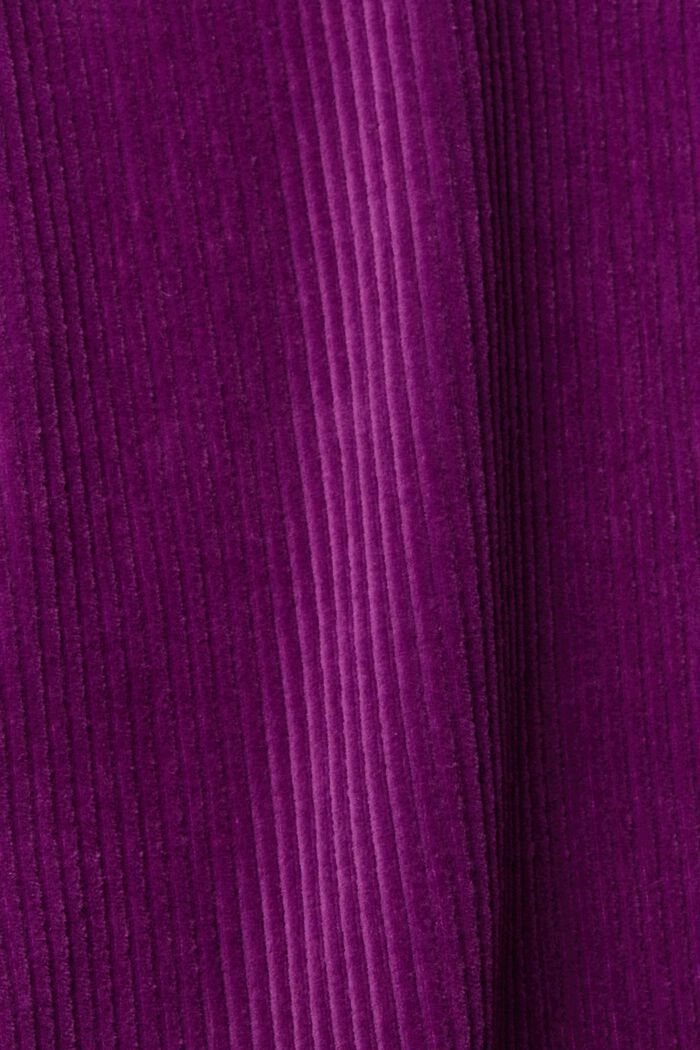 Corduroy sweatshirt, VIOLET, detail image number 6