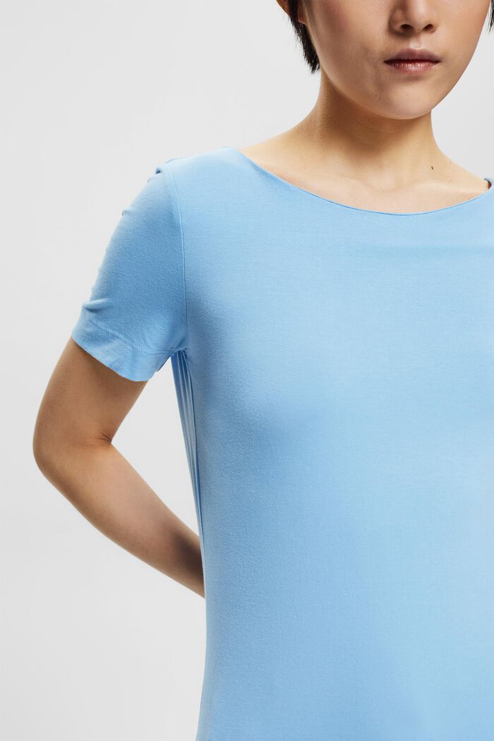 Jersey T-shirt, LIGHT TURQUOISE, detail image number 2