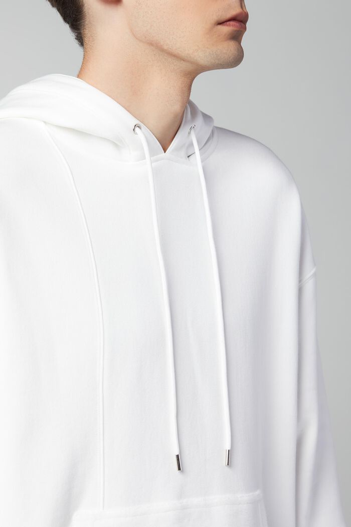 Uniseks sweatshirt met patchworklook, WHITE, detail image number 5