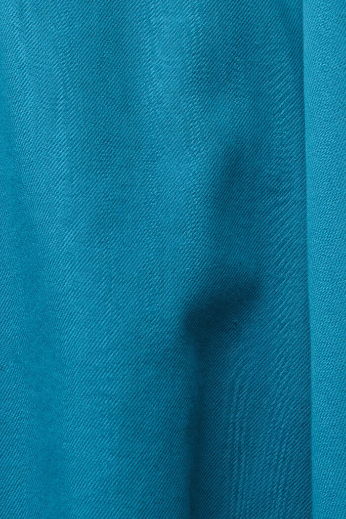 Korte broek met tunnelkoord, TEAL BLUE, detail image number 4