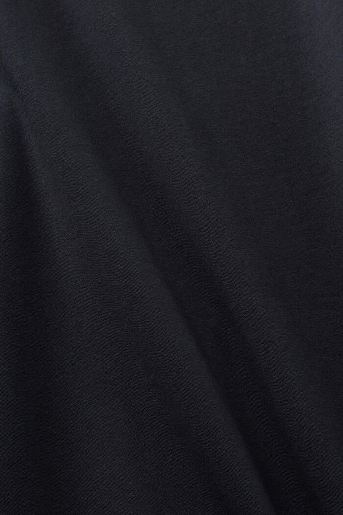 Nachthemd met borstzak, BLACK, detail image number 4