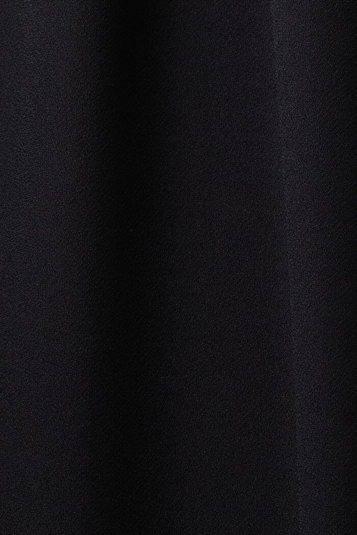 Mini-jurk met kanten randje, BLACK, detail image number 6