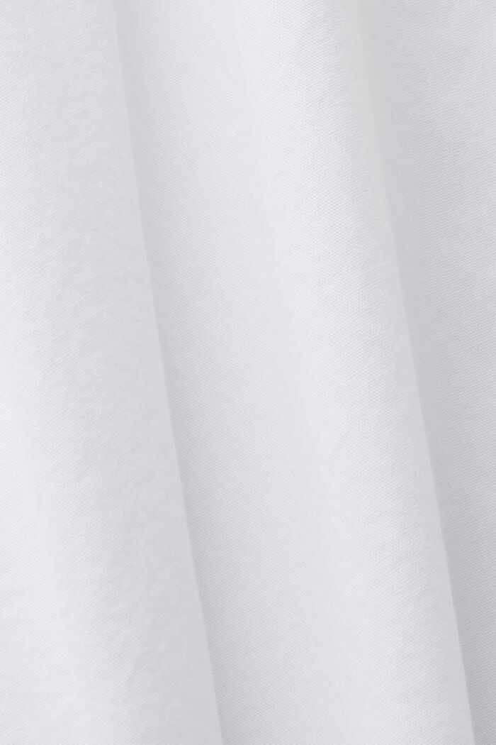 Buttondown-overhemd met korte mouwen, WHITE, detail image number 5