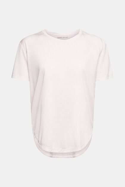 Actief T-shirt, LENZING™ ECOVERO™, LIGHT PINK, overview