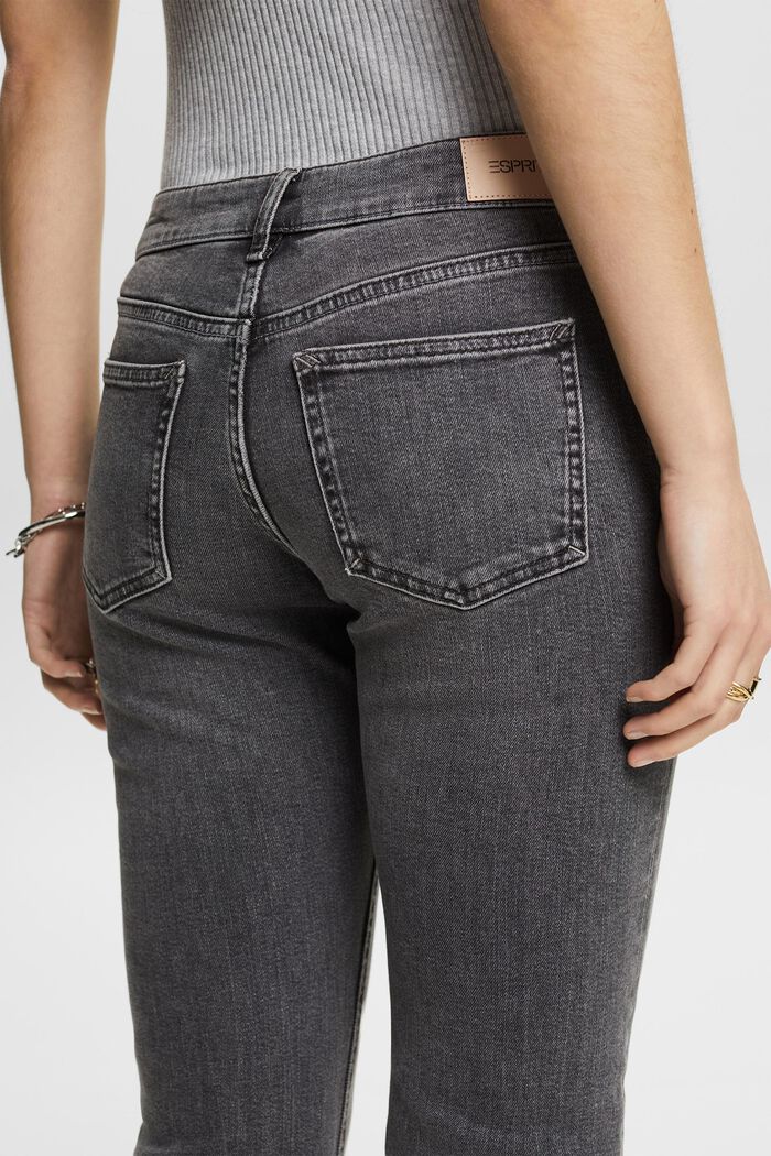 Bootcut jeans met middelhoge taille, GREY MEDIUM WASHED, detail image number 4