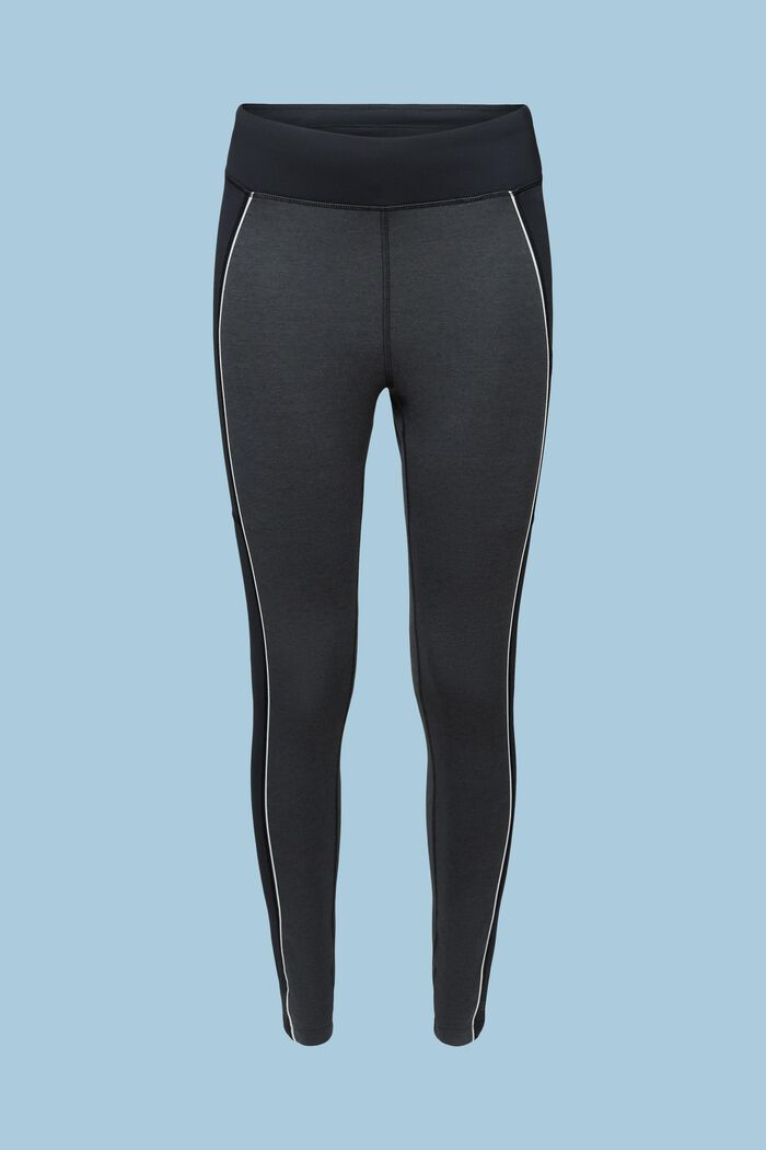 Warme sportieve legging, E-DRY, BLACK, detail image number 5